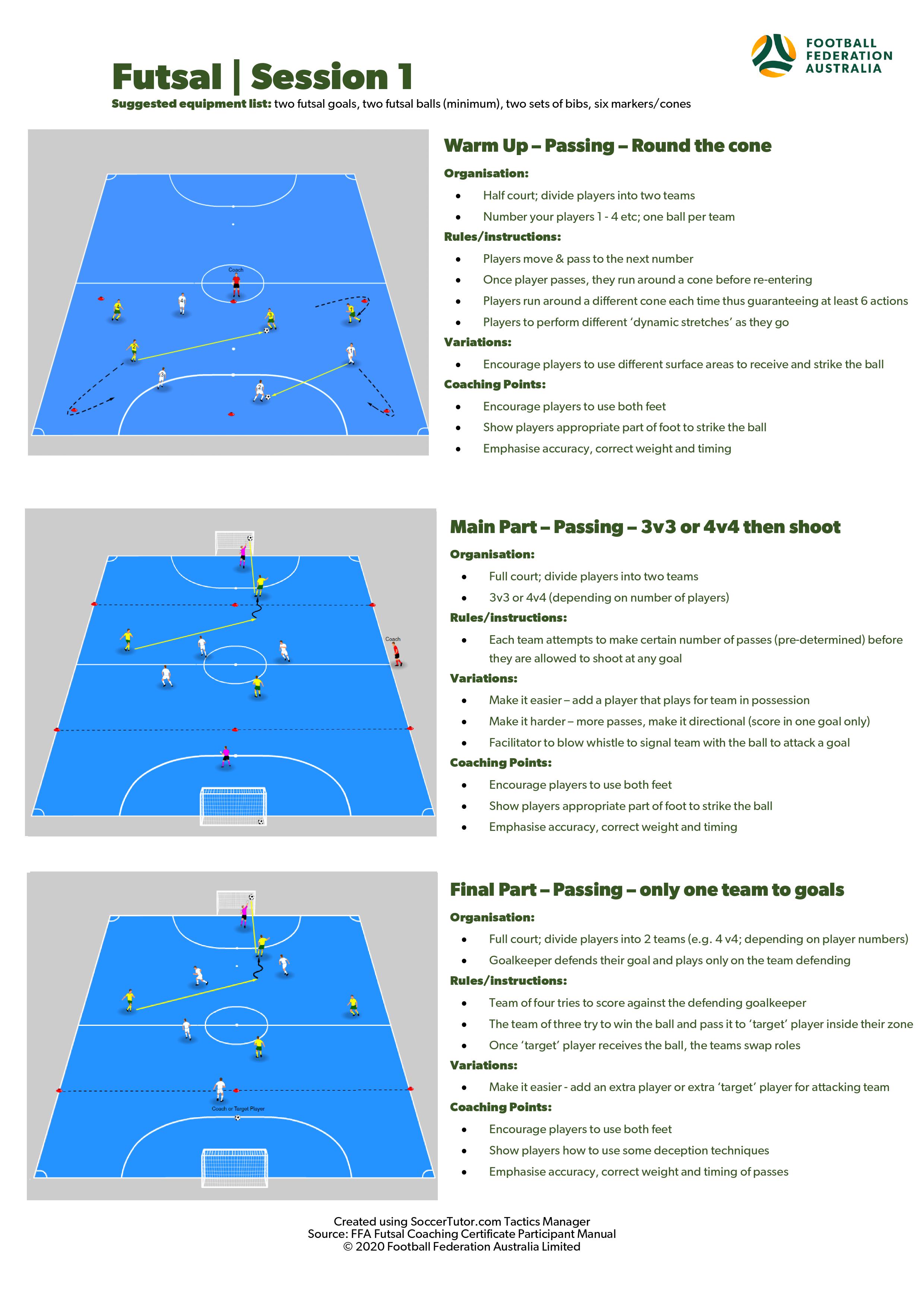 Futsal - Session One | Play Football