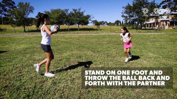 Balance Ball Throws