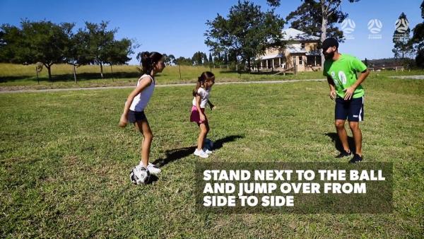 Ball Jumps Side to Side