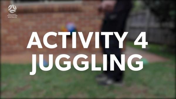 Walking Football - Challenge 4: Juggling
